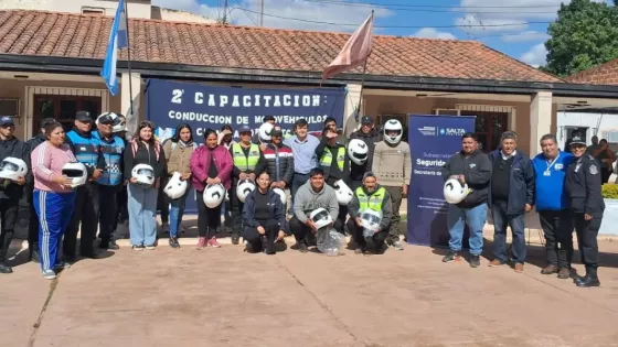 Motociclistas de General Pizarro fueron capacitados para una conducción segura