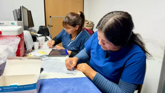 Más de 600 dosis aplicadas en un operativo de vacunación en la Municipalidad de Salta
