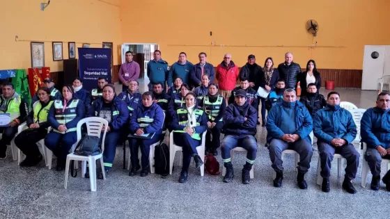 Finalizó la capacitación “Formación Integral de Inspectores de Tránsito” en Metán