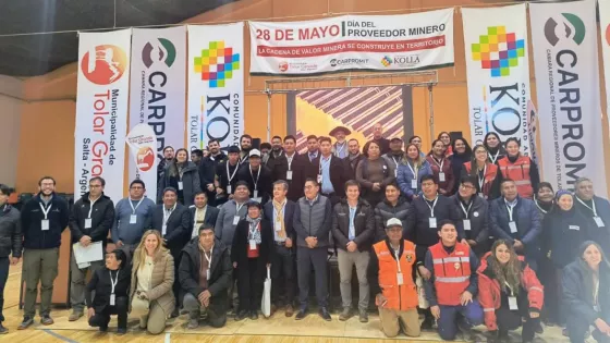 El Gobierno destacó en Tolar Grande el rol de los proveedores locales en el desarrollo minero de la Puna
