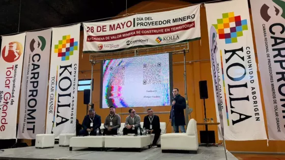 El Gobierno destacó en Tolar Grande el rol de los proveedores locales en el desarrollo minero de la Puna