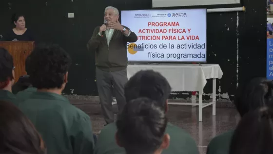 Educación promoverá hábitos saludables para estudiantes de escuelas técnicas