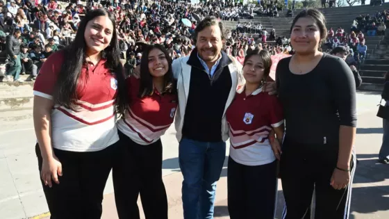 Sáenz lanzó Ecos de Juventud para promover la participación estudiantil a través del deporte y el arte