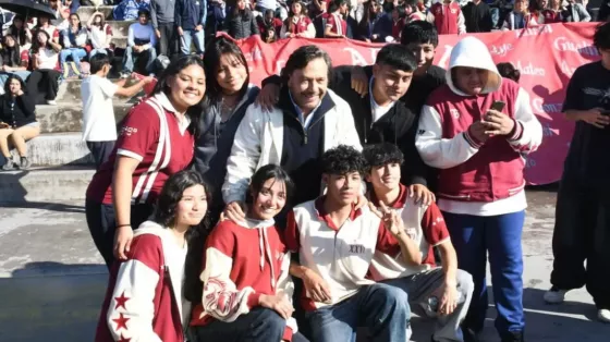 Sáenz lanzó Ecos de Juventud para promover la participación estudiantil a través del deporte y el arte