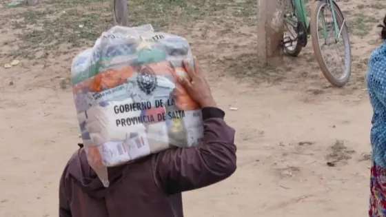 Asistencia alimentaria: refuerzan la entrega de módulos en comunidades originarias de Aguaray y Embarcación