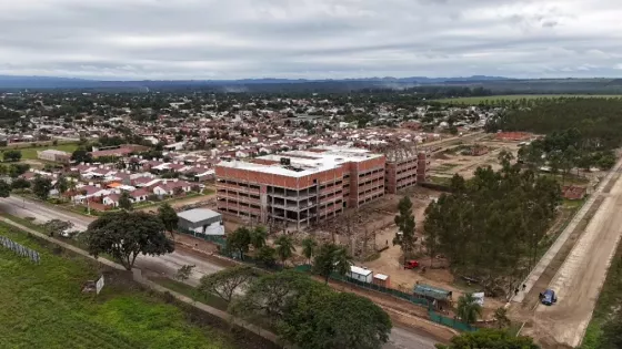 Sáenz supervisó la obra de la Ciudad Judicial de Orán, que avanza con apoyo económico de la Provincia