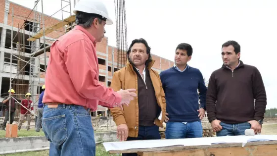 Sáenz supervisó la obra de la Ciudad Judicial de Orán, que avanza con apoyo económico de la Provincia