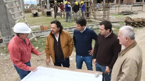 Sáenz supervisó la obra de la Ciudad Judicial de Orán, que avanza con apoyo económico de la Provincia