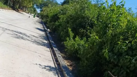 En Vaqueros se pavimentó la calle Julio Cortázar
