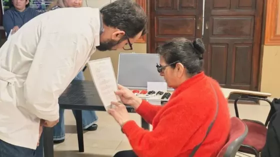 Policías y sus familiares accedieron a beneficios de salud oftalmológica