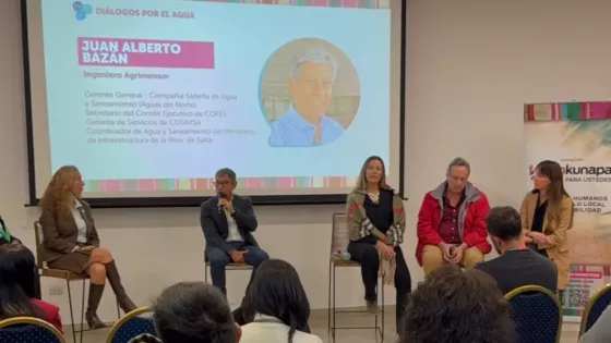 Aguas del Norte participó de un evento para pensar soluciones de acceso al agua