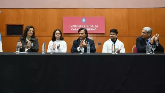 Sáenz anunció becas para estudiantes de Medicina y una inversión de $2 mil millones para fortalecer las escuelas técnicas