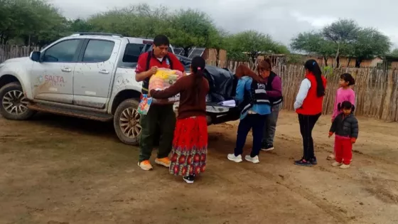El Ministerio de Desarrollo Social distribuye un refuerzo alimentario a comunidades originarias de Embarcación y Pichanal