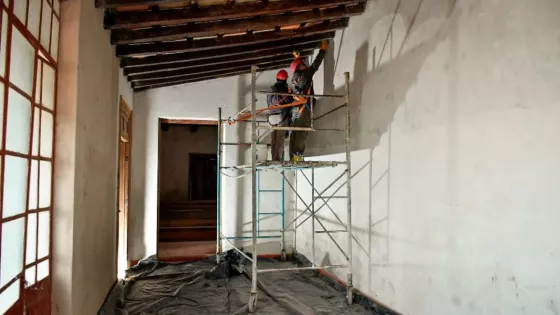 La Provincia reinició las obras para poner en valor Finca El Carmen
