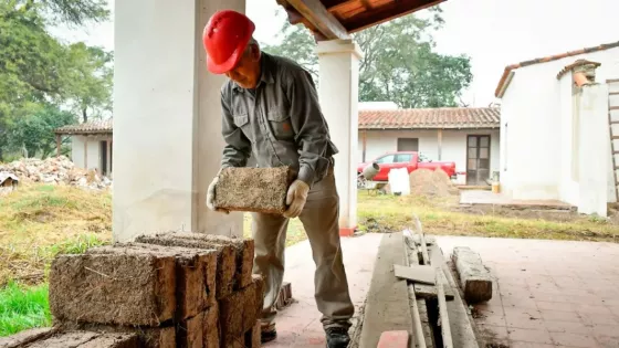 La Provincia reinició las obras para poner en valor Finca El Carmen