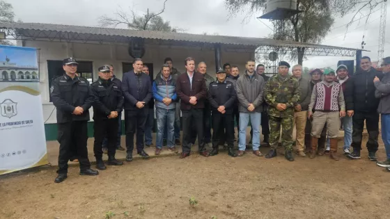 Inauguraron un puesto de la Policía Rural en paraje La Bomba