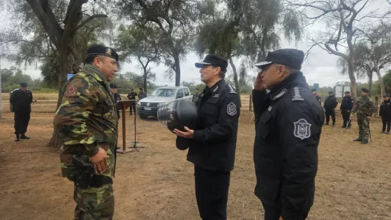 Inauguraron un puesto de la Policía Rural en paraje La Bomba