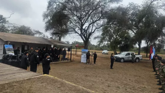 Inauguraron un puesto de la Policía Rural en paraje La Bomba
