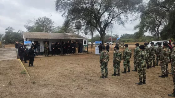 Inauguraron un puesto de la Policía Rural en paraje La Bomba
