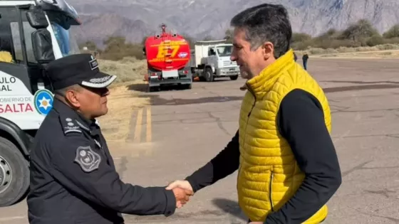 Intensificaron los trabajos de lucha contra los incendios en Cafayate