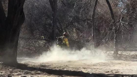 Los focos de incendios en Cafayate están contenidos