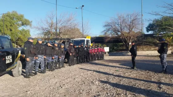 Trabajo conjunto de seguridad en espacios públicos de la Capital
