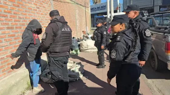 Trabajo conjunto de seguridad en espacios públicos de la Capital