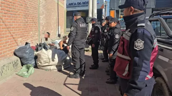 Trabajo conjunto de seguridad en espacios públicos de la Capital