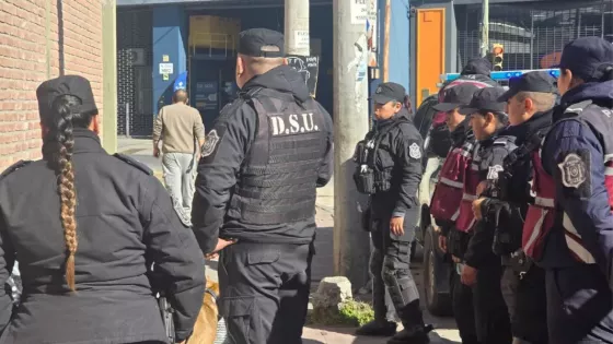 Trabajo conjunto de seguridad en espacios públicos de la Capital