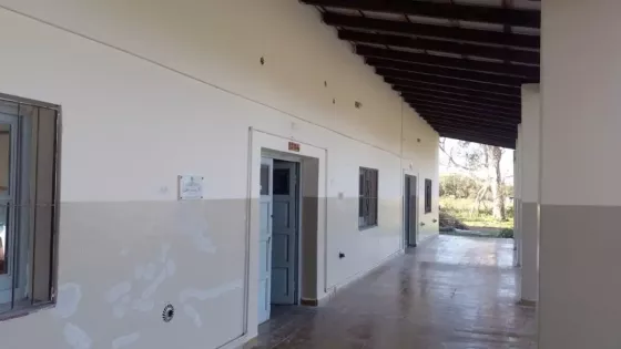 Refacciones en la escuela “César A. Torino” de Copo Quile