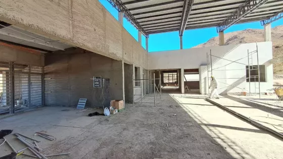 En La Poma avanza la construcción de un edificio educativo para el nivel secundario