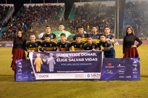 Triunfo de Boca Juniors sobre Atlético Paranaense de Brasil en Salta.