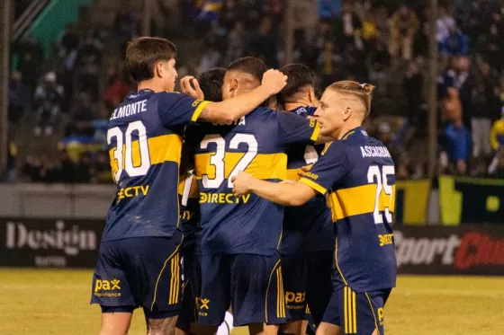 Triunfo de Boca Juniors sobre Atlético Paranaense de Brasil en Salta.