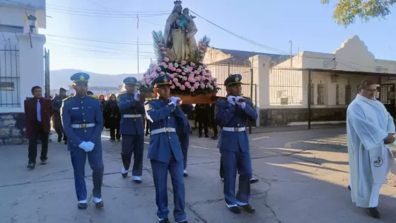 El Servicio Penitenciario de Salta celebra su día con una exposición de labor terapia y la tradicional procesión de la Virgen del Carmen