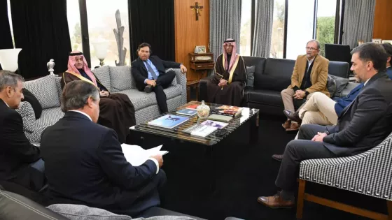 El gobernador Sáenz se reunió con el Embajador de Arabia Saudita para fortalecer vínculos y avanzar en una agenda de inversiones