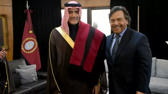 El gobernador Sáenz se reunió con el Embajador de Arabia Saudita para fortalecer vínculos y avanzar en una agenda de inversiones