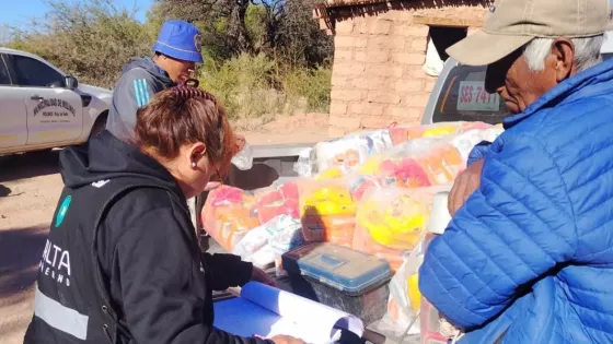 Familias originarias de nueve municipios recibieron más de 3000 módulos alimentarios