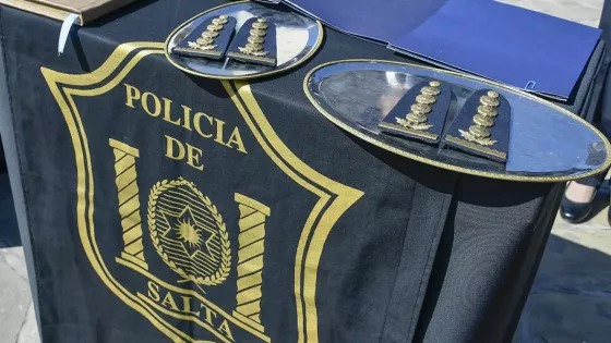 El vicegobernador tomó juramento a las nuevas autoridades de la Jefatura de Policía