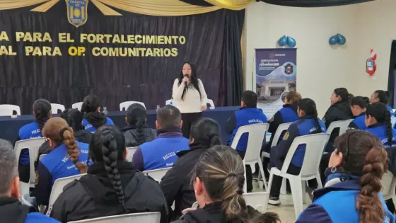 Continúan las capacitaciones de Bienestar Policial para efectivos de la fuerza de seguridad
