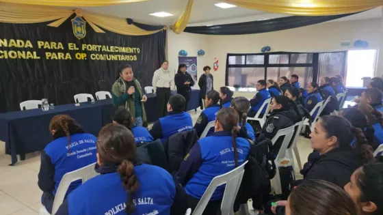 Continúan las capacitaciones de Bienestar Policial para efectivos de la fuerza de seguridad