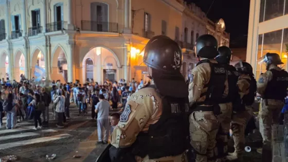 La Policía brindó seguridad a más de 20 mil personas durante los festejos por el triunfo de la Selección Argentina