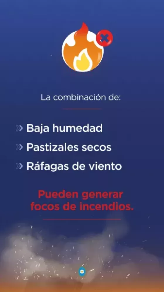 Recomendaciones para prevenir incendios forestales ante condiciones de alto riesgo