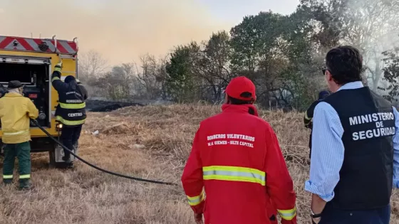 El Gobierno de la Provincia continúa con el amplio operativo por incendios de pastizales