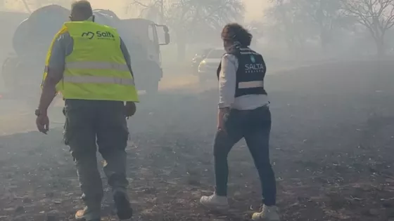 El Gobierno de la Provincia continúa con el amplio operativo por incendios de pastizales