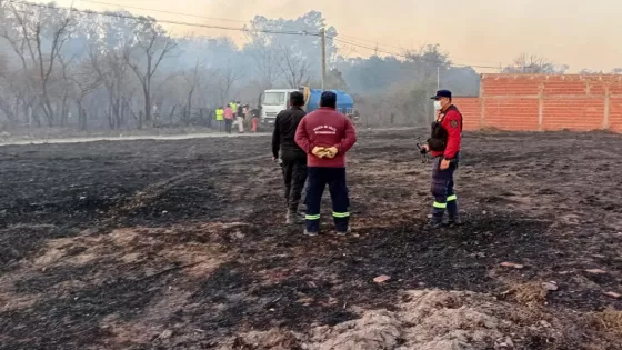 El Gobierno de la Provincia continúa con el amplio operativo por incendios de pastizales