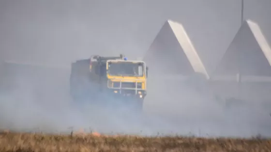 Se mantiene el alerta por viento Zonda