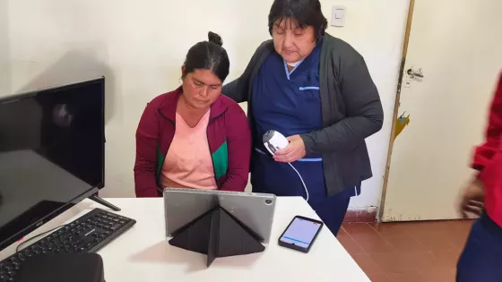 Salud Pública garantizará la atención de especialistas en Salvador Mazza con la tecnología del Hospital Digital