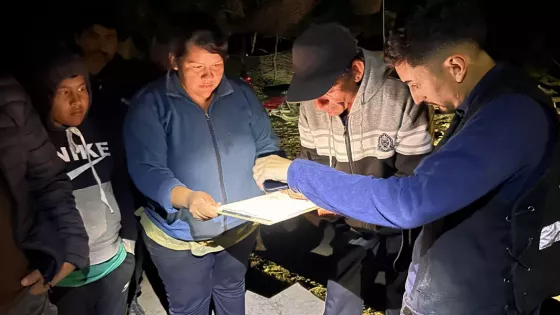 Desarrollo Social reforzó la asistencia a familias afectadas por las inundaciones en Rivadavia Banda Sur