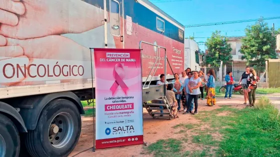 En el primer semestre se realizaron más de 2200 estudios en el camión oncológico