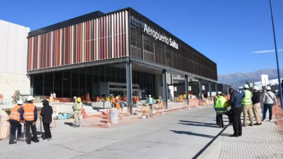 Sáenz: “La ampliación del aeropuerto de Salta es la obra aeroportuaria más importante del país después de Ezeiza y Aeroparque”